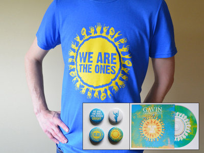 'We Are The Ones' EP, T-shirt and badge bundle main photo