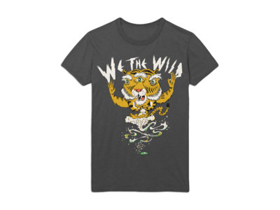 We The Wild | Tiger Tee | Gray main photo