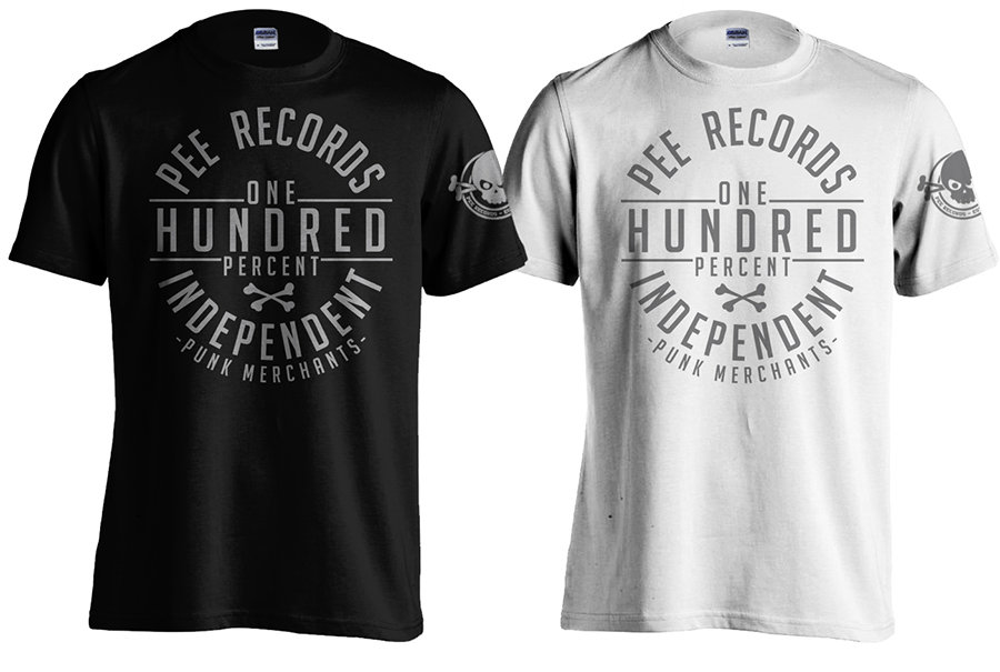 PEE RECORDS ONE HUNDRED T-SHIRT | PEE RECORDS