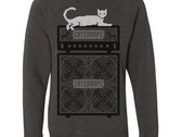 Cats On Amps Ugly Carbon Christmas Crewneck photo 