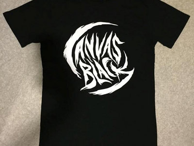 Limited Canvas Black T-shirt (black/w white logo) main photo
