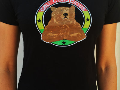 Women's Cali Rasta Bear T-Shirt main photo