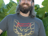 Flaming Bird Design Tshirt photo 