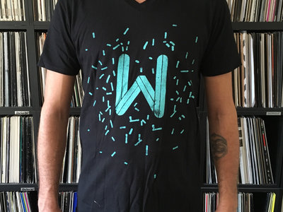 Wolfskuil T-shirt (Blue on Black) main photo