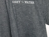 Embroidered GREY \\ WATER T-Shirt - Grey photo 