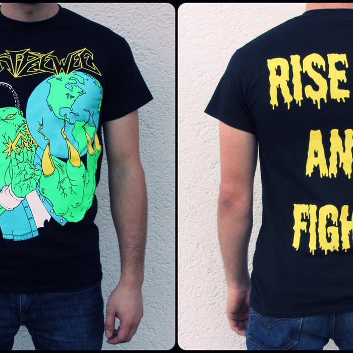 Shirt "Cthulhu Rise" BLACK