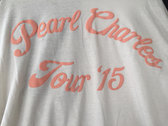 Pearl Charles Tour '15 x Obey Puff Press Baseball T (Pink & Black) photo 