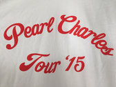 Pearl Charles Tour '15 x Obey Puff Press Baseball T (Red, White & Blue) photo 