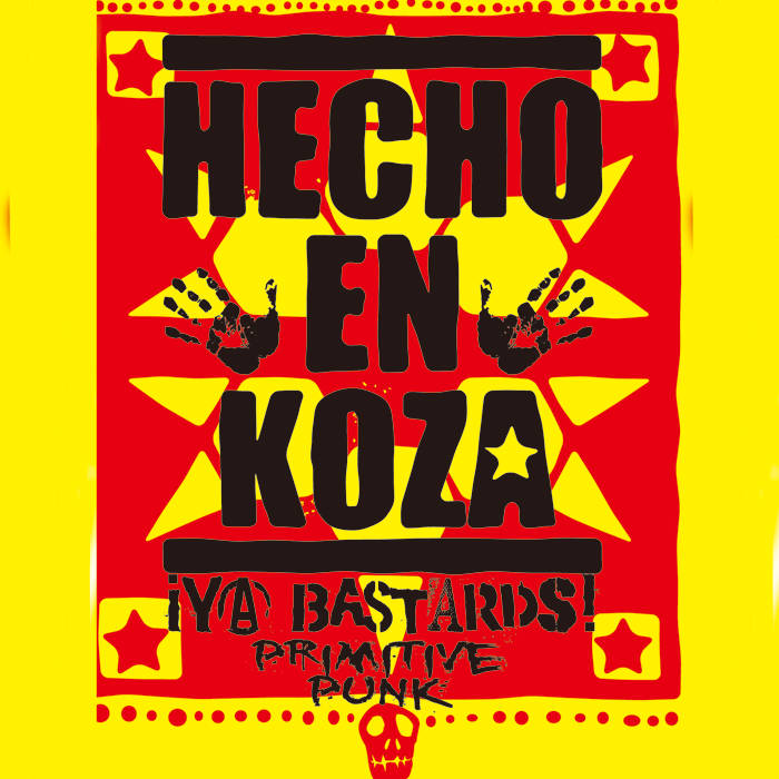 反骨民謡騒乱 iYA BASTARDS 手ぬぐい 反骨民謡騒乱 ヤ・バスターズ
