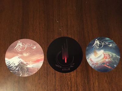 And From the Sky We Fall Album 3" Round Stickers main photo