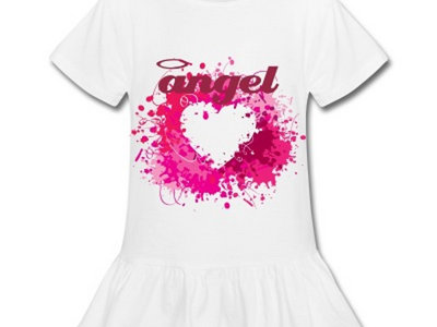 Girl’s Ruffle T-Shirt Slimmer fitGirl’s Ruffle Hem T-Shirt | Brand: LAT Apparel main photo