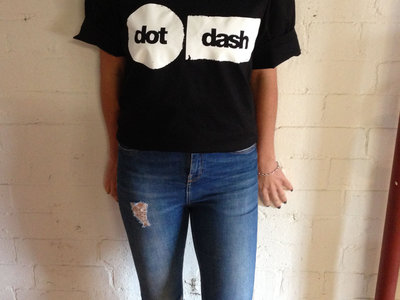 Dot Dash Black T-shirt main photo