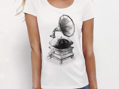 T-shirt - Gramophone - White / Women's main photo