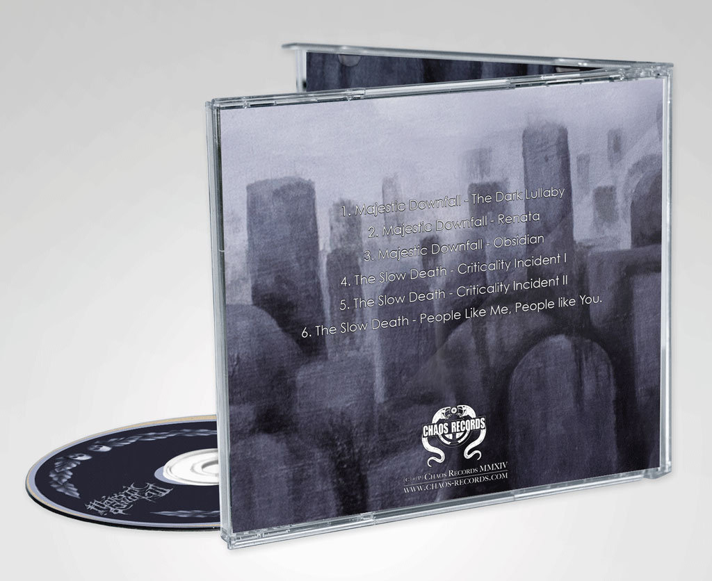 Split | MAJESTIC DOWNFALL / THE SLOW DEATH | Chaos Records