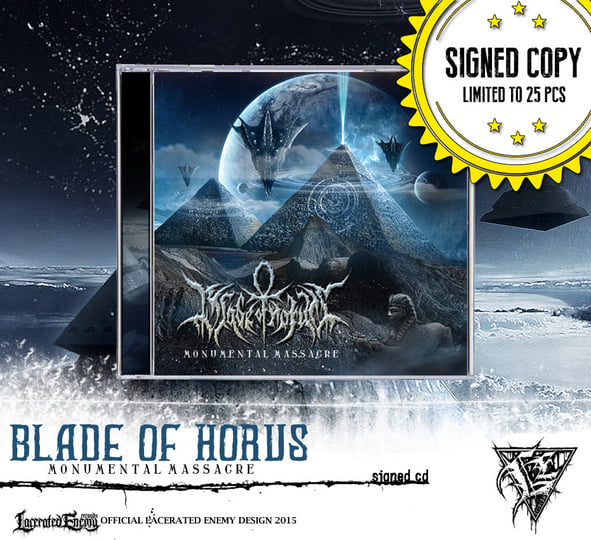 BLADE OF HORUS - Monumental Massacre | Lacerated Enemy records