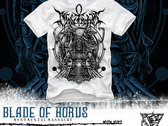 BLADE OF HORUS - Black / White Tshirt photo 