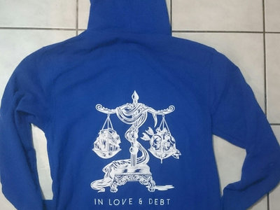 IN LOVE & DEBT ROYAL HOODIE (Limited sizes) main photo