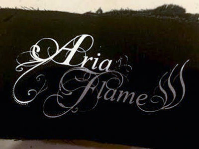 Aria Flame embroidered patch main photo