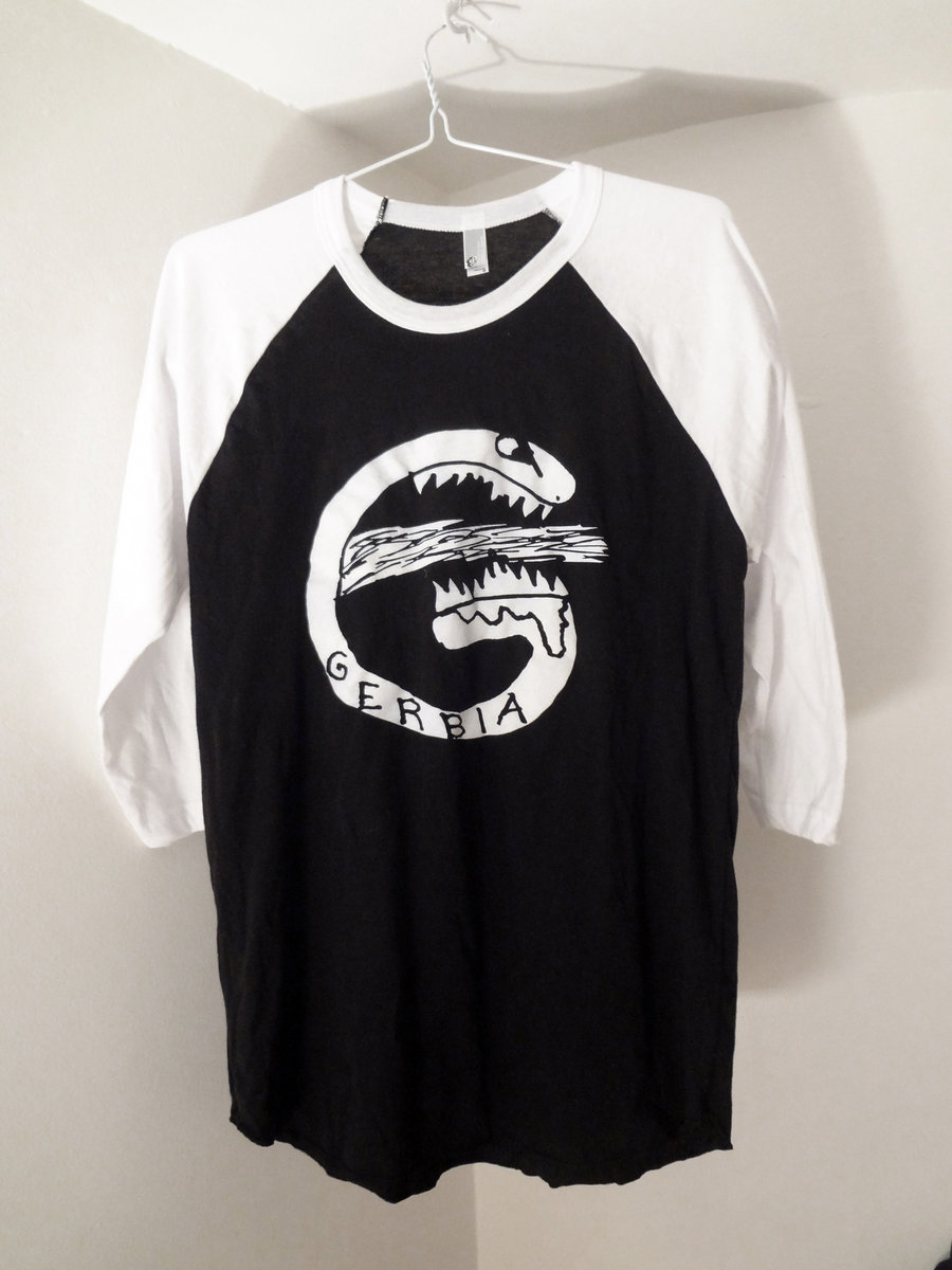 G Logo T Shirt Baseball Manche 3 4 Baseball T Shirt 3 4 Sleeve Gerbia