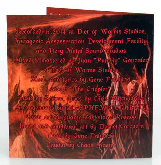【ラプンツェル様用】BLASPHEMIC CRUELTY / Crucible Crucible of the Infernum | BLASPHEMIC CRUELTY
