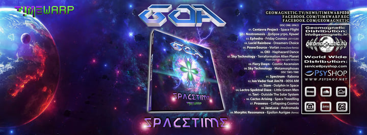 VA Goa SpaceTime By Nova Fractal | Various Artists | Timewarp Records