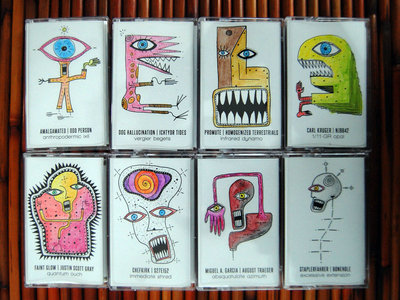 The Entire Winter 2015/2016 Split Tape Series (8 Tapes with Unique Hand-Painted Artwork)!!! main photo