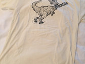 PYROSAUR T-SHIRT in NATURAL with BLACK INK photo 