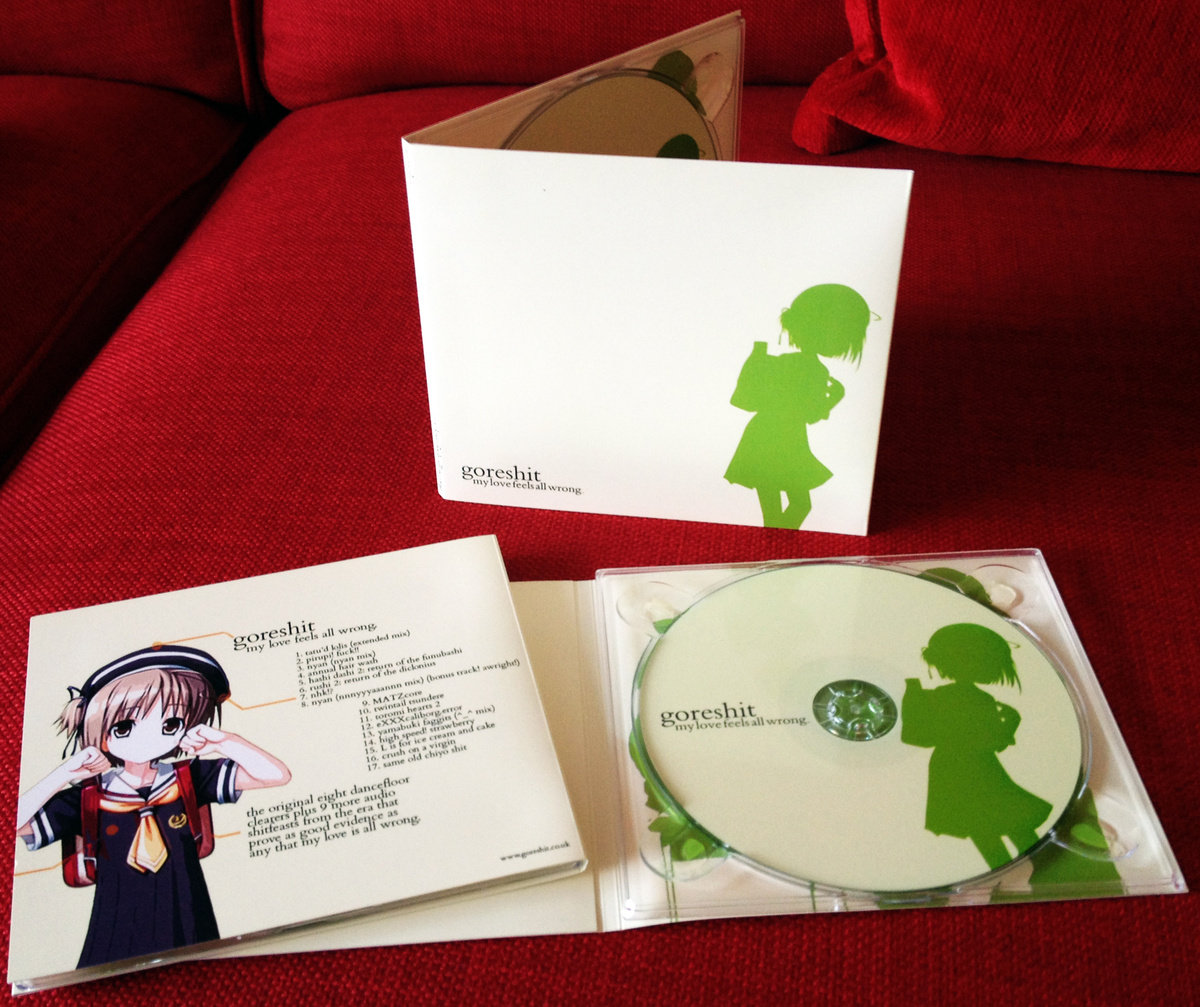 my love feels all wrong. digipak | goreshit