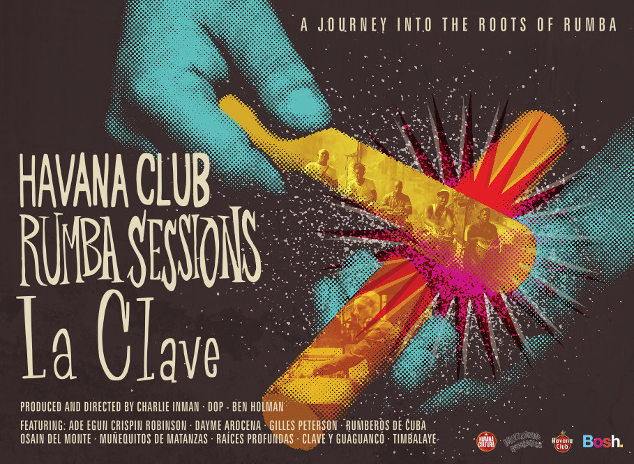 Havana Club Rumba Sessions La Clave // Documentary Poster Havana Cultura