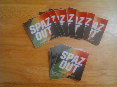 SPAZ OUT Stickers main photo