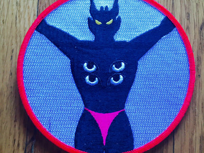 Disco Démon Peel and Stick Embroidered Patches main photo