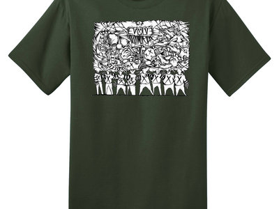 "DEATH MARCH TEE" BY WOAR 2 (OLIVE) main photo
