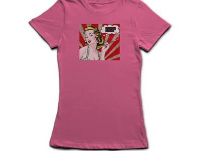Ladies T-Shirt Debut Album Cover Pink main photo