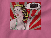 Ladies T-Shirt Debut Album Cover Pink photo 