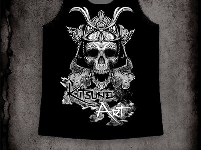 Skull Art T-shirt Black Vest Lady main photo