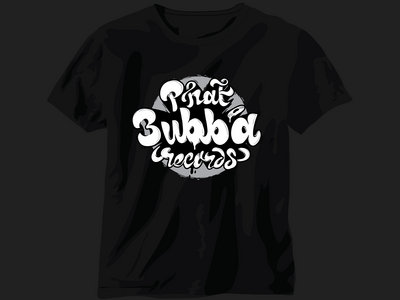 Phat Bubba Records Logo T-shirt (Black) main photo