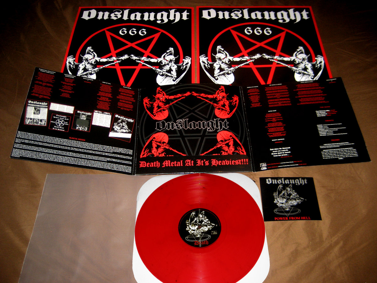 ONSLAUGHT - Power From Hell + 2 Bonus Tracks 25th Anniversary Remastered  Edition