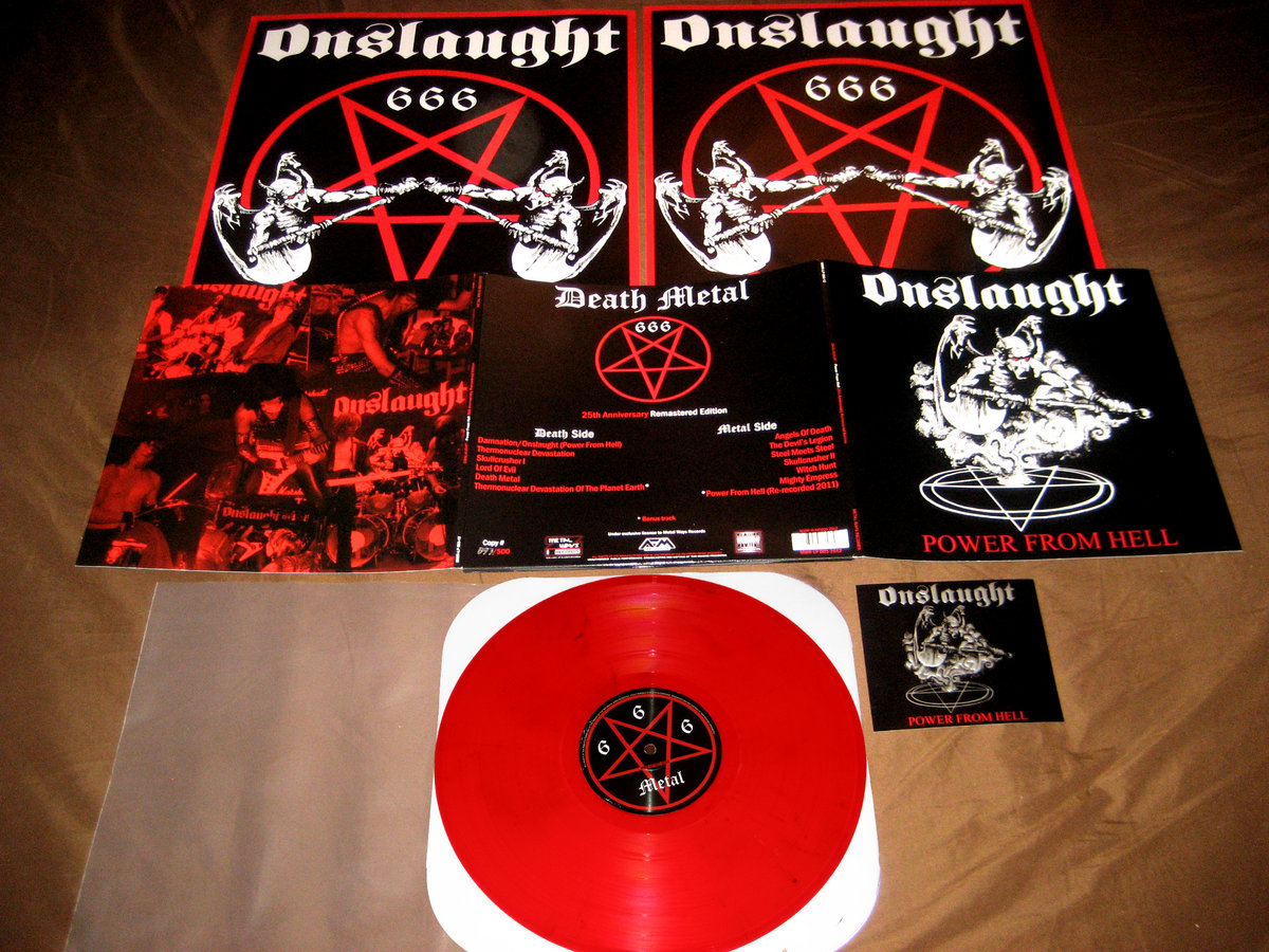 ONSLAUGHT - Power From Hell + 2 Bonus Tracks 25th