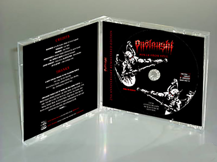 ONSLAUGHT - Power From Hell + 2 Bonus Tracks 25th