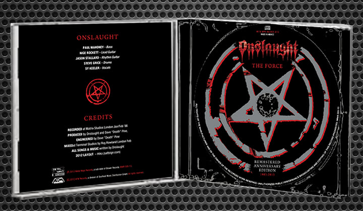 ONSLAUGHT - The Force LP (Black Vinyl) (1986 VAP Japan