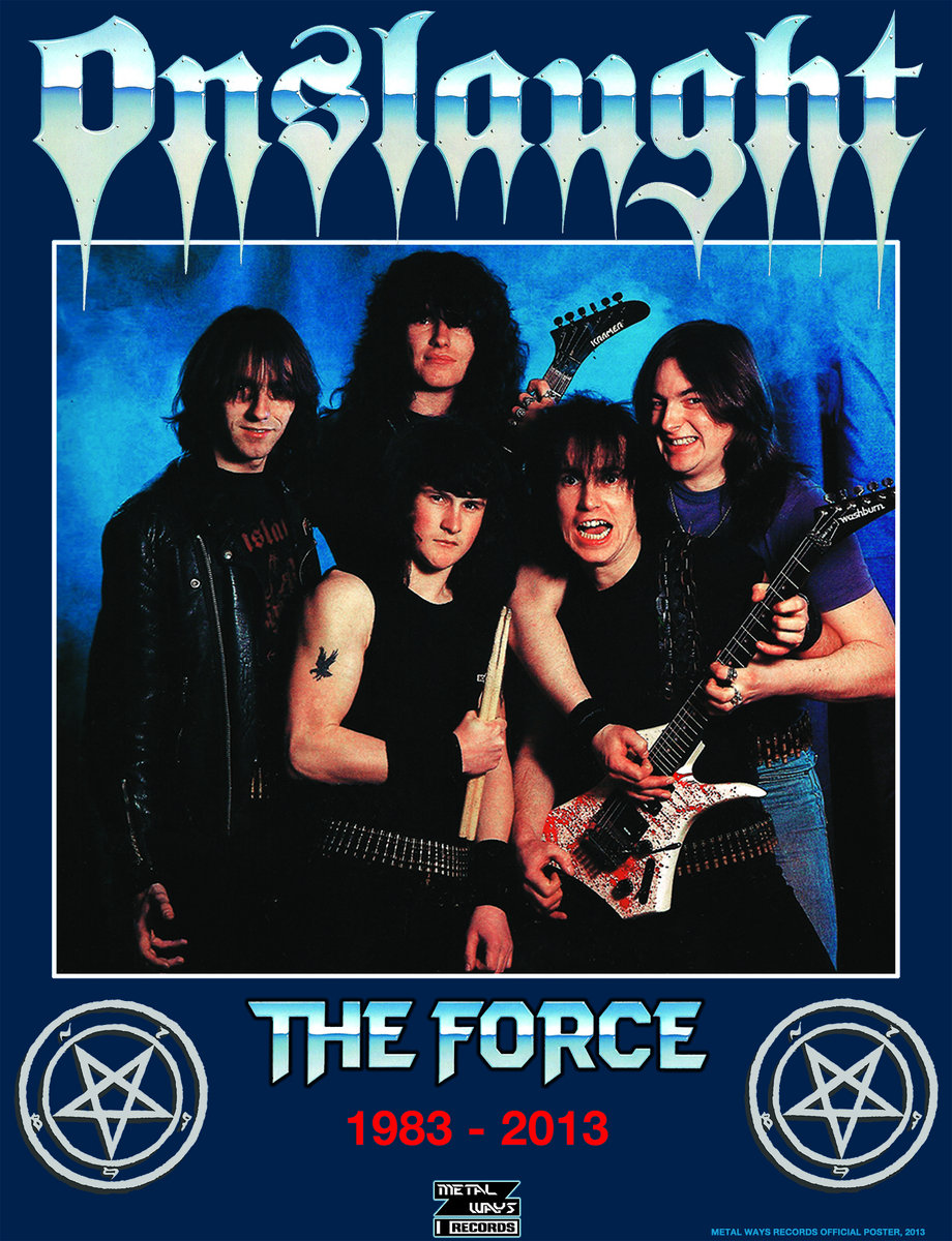 ド*門様 【名盤スラッシュ】Onslaught / The Force ONSLAUGHT - The Force CD Remastered Edition | METAL WAYS RECORDS