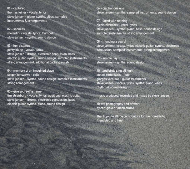 STEVE JANSEN / Tender Extinction 国内盤廃盤 Tender Extinction | Steve Jansen