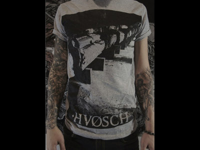 T-shirt with coffins (Gray) main photo