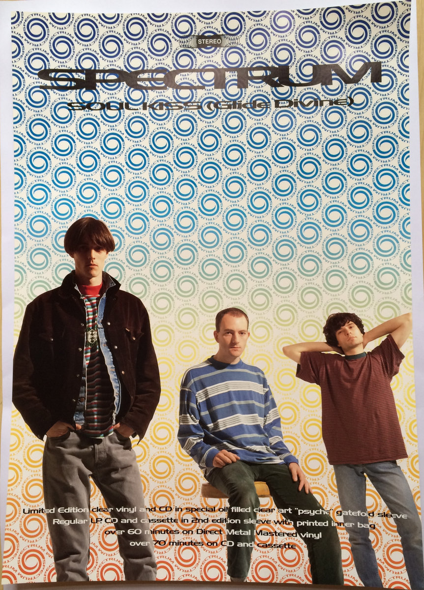 Soul Kiss Original 1992 Promo Poster Sonic Boom