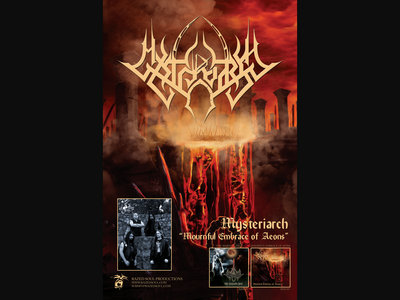 Mysteriarch - "Mournful Embrace of Aeons" Poster (11"x17") IN STOCK! main photo