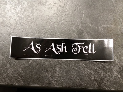 As Ash Fell Logo Sticker main photo