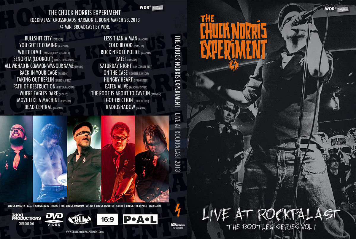 Live At Rockpalast DVD | Chuck Norris Experiment 
