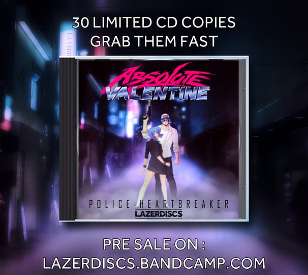 Police Heartbreaker | Absolute Valentine | Lazerdiscs Records