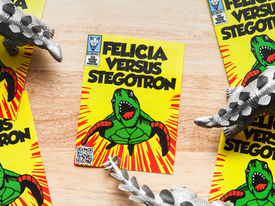 Felicia vs Stegotron Comic + Digital Download main photo