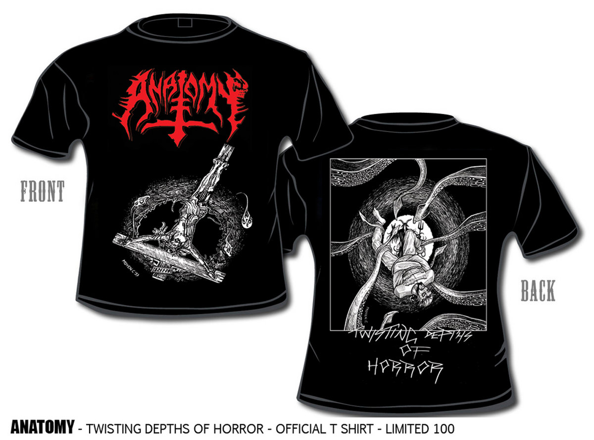 TWISTING DEPTHS OF HORROR - OFFICIAL T SHIRT